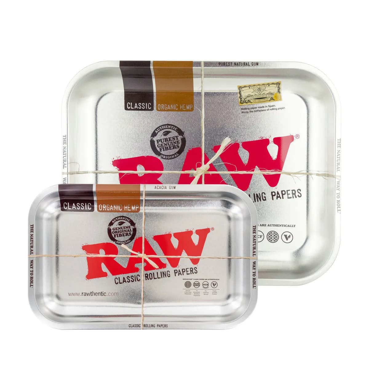 RAW kääretarjotin hopea