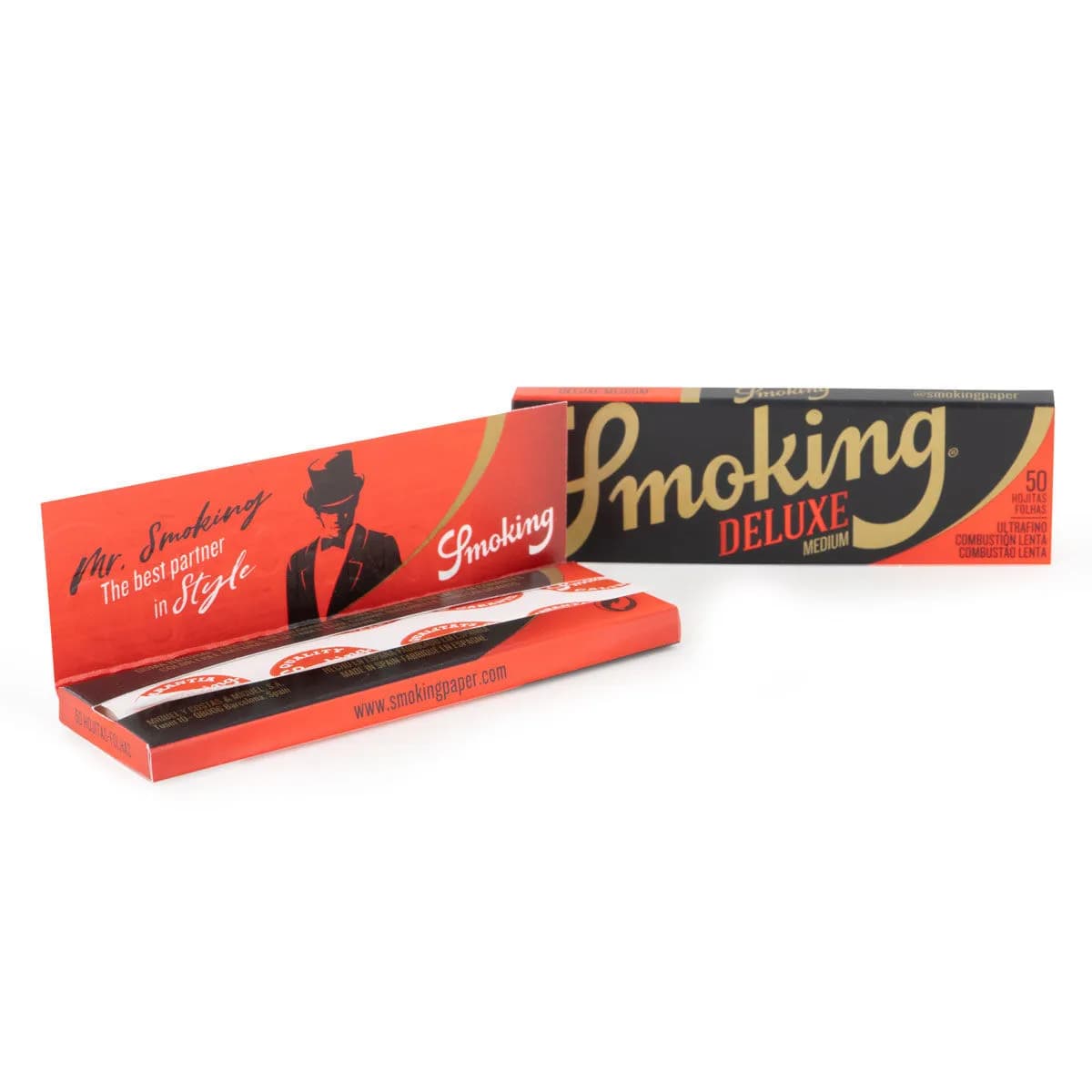 Smoking Deluxe keskikokoiset sätkäpaperit