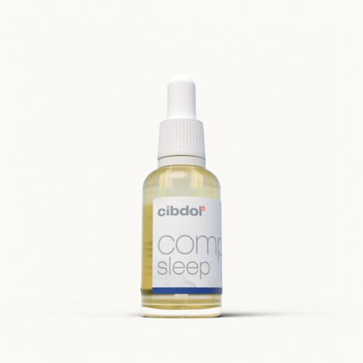 Cibdol Complete Sleep – CBD + CBN -uniöljy ilman melatoniinia