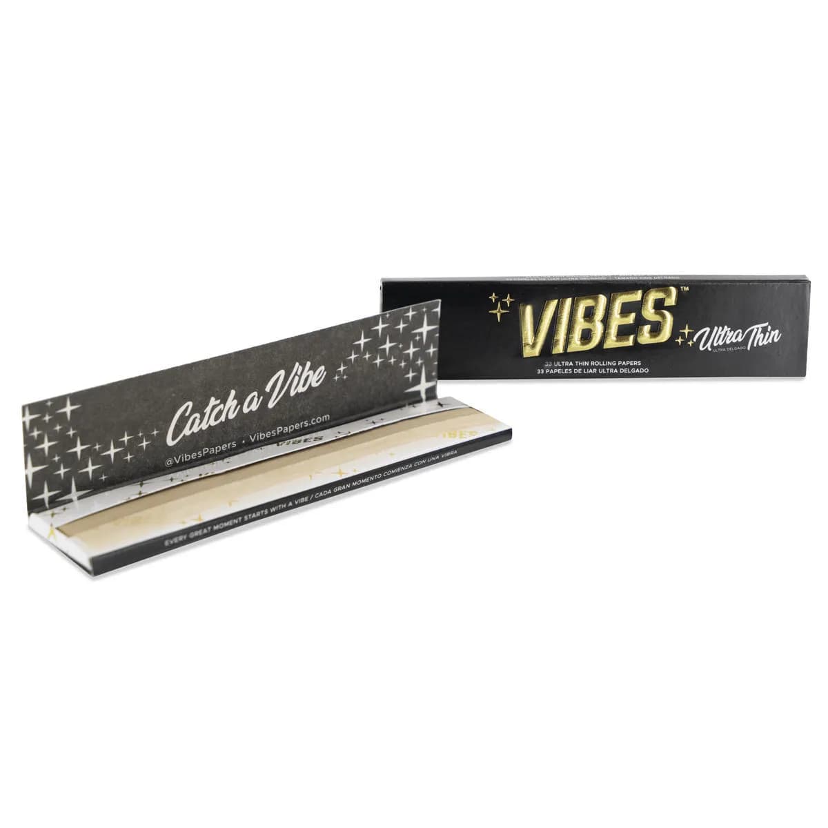Vibes Ultra-Thin sätkäpaperit King Size Slim