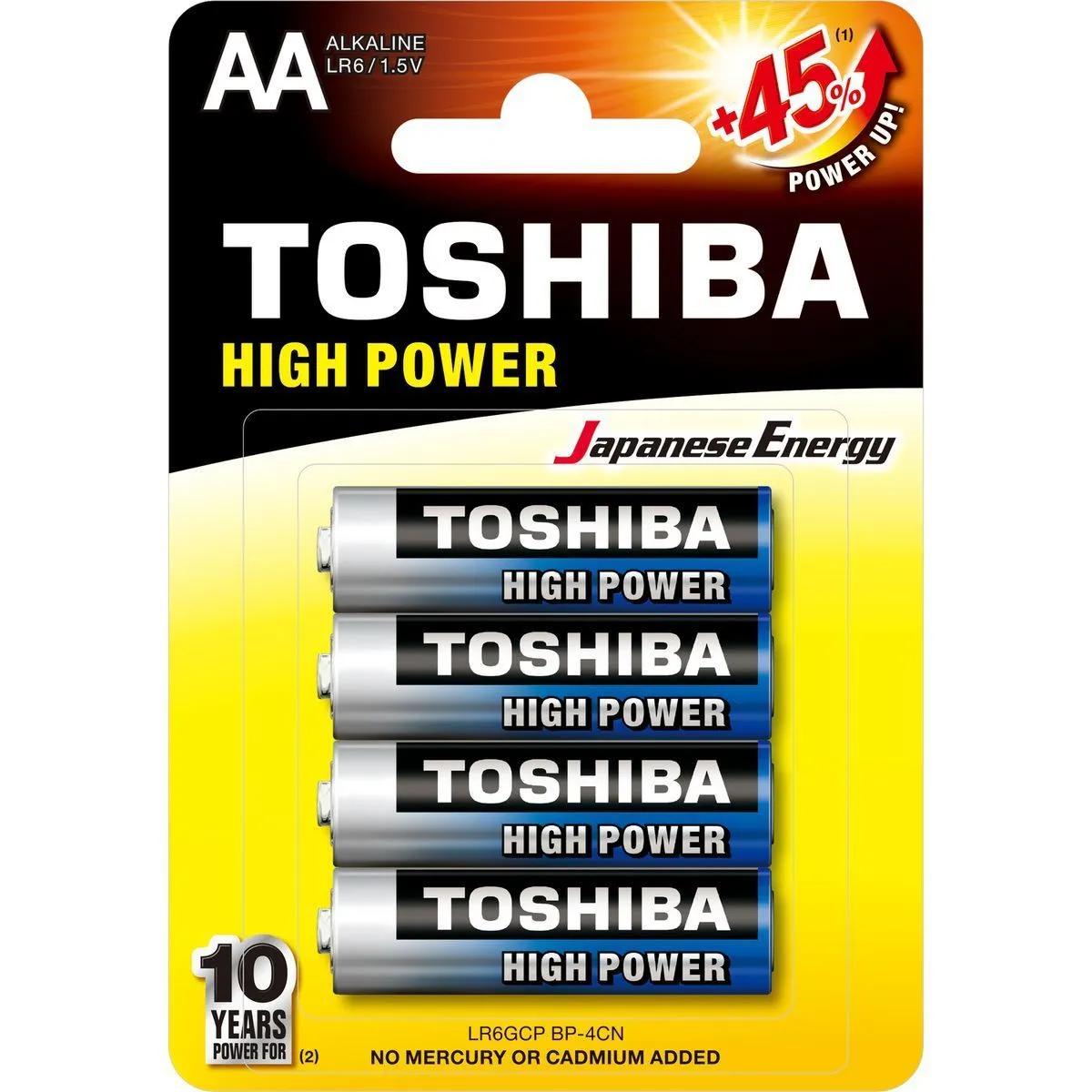 Toshiba Alkaline AA -paristot
