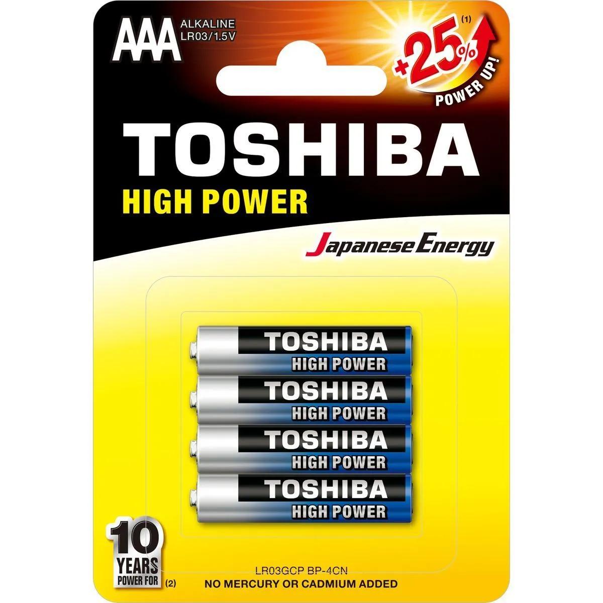 Toshiba AAA-alkaliparisto
