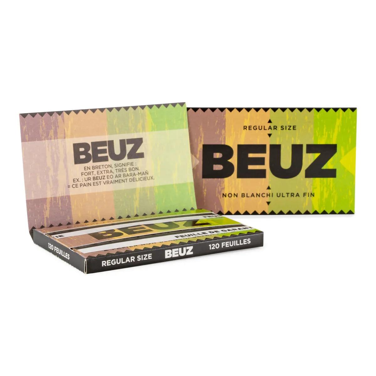 BEUZ Regular Size valkaisemattomat sätkäpaperit