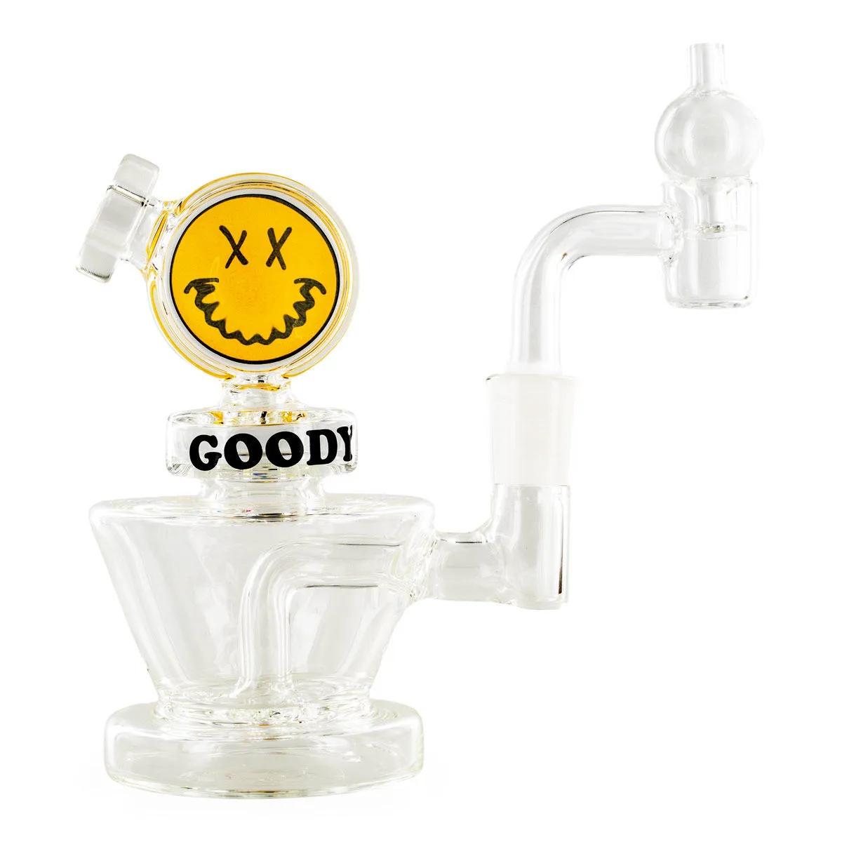 Goody Glass Big Face Mini Dab Rig