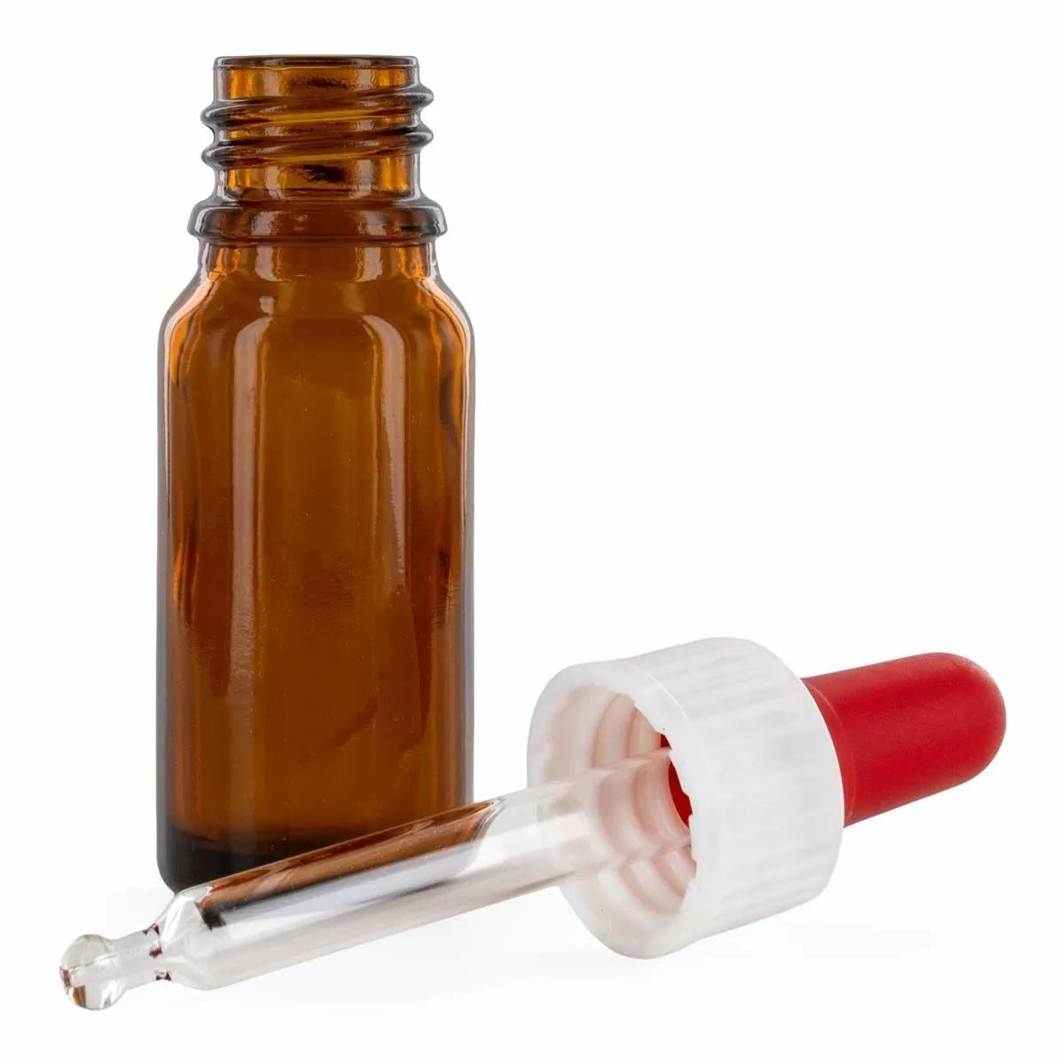 Pipettipullo 10ml ruskeaa lasia