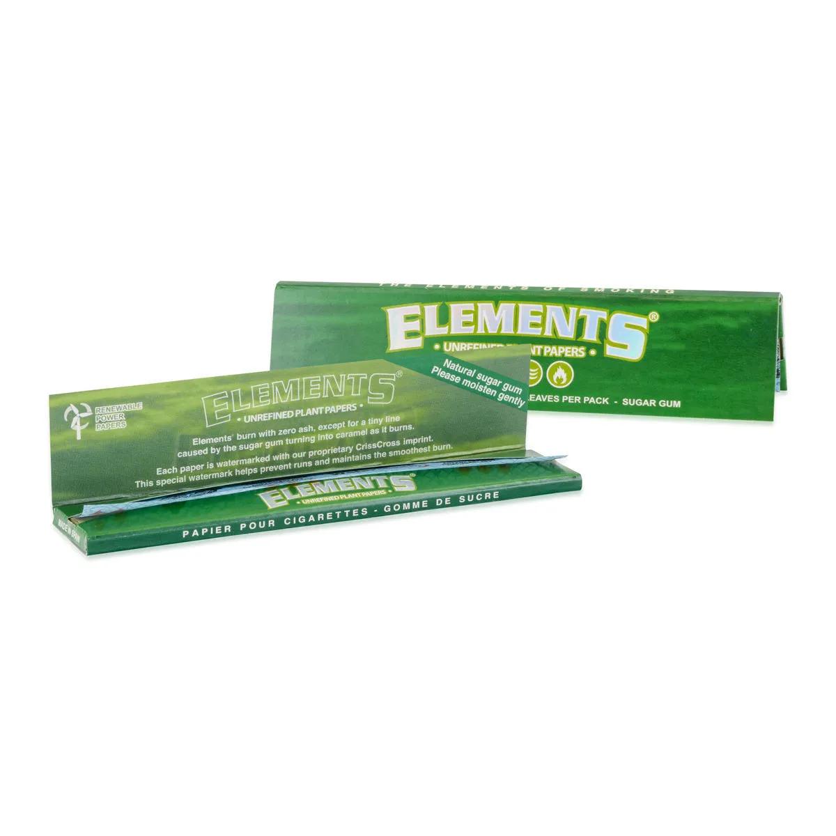 Elements King Size Slim Plant -sätkäpaperit