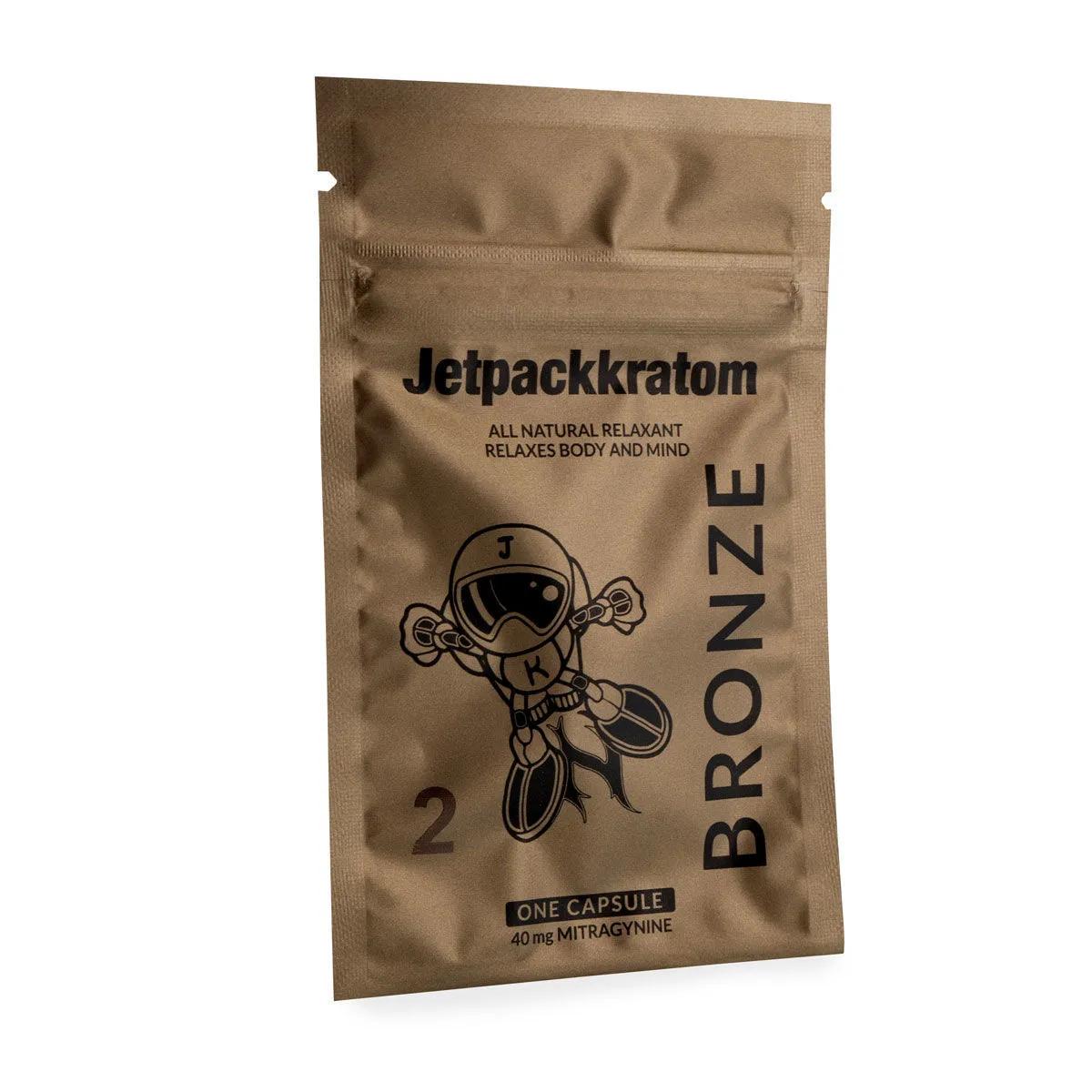 Jetpackkratom BRONZE 40mg uute - kapselit