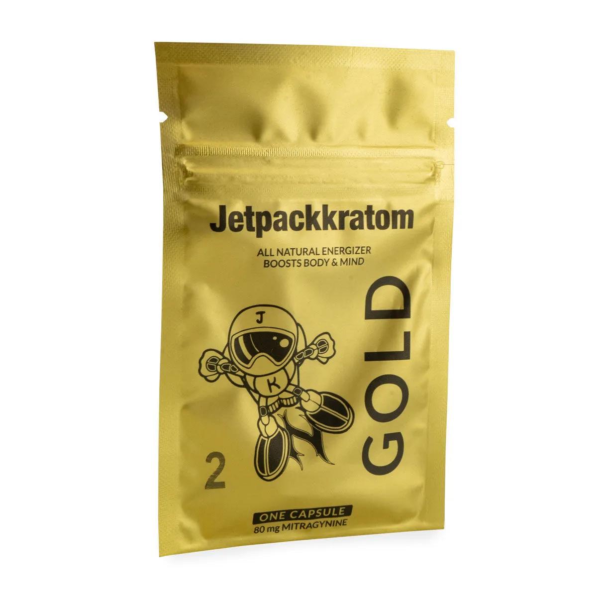 Jetpackkratom GOLD 80mg uute – kapselit