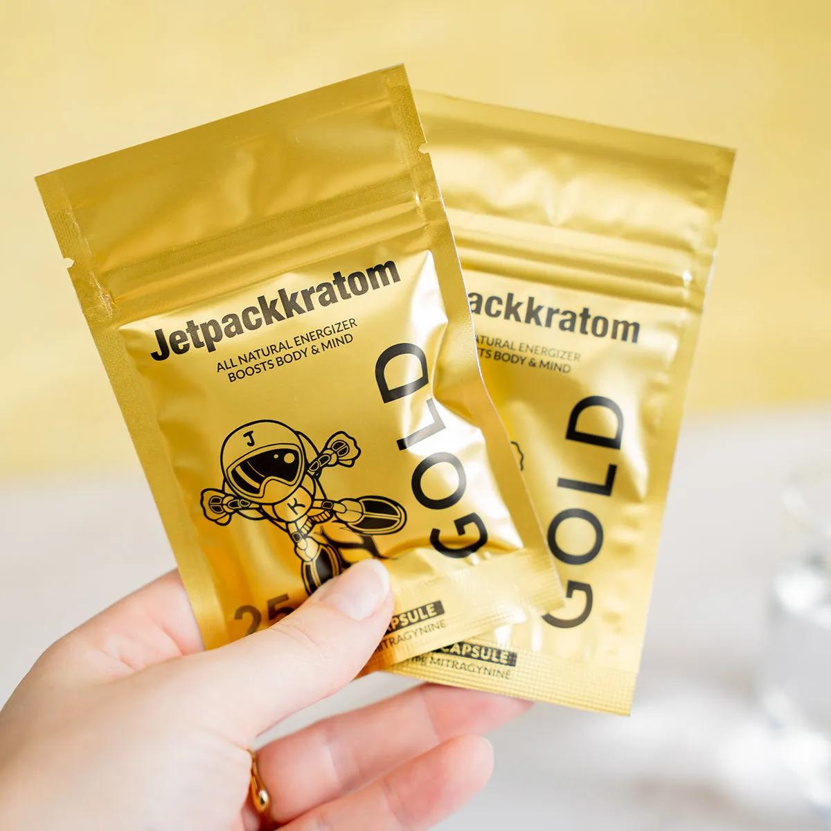 Jetpackkratom GOLD 80mg uute – kapselit