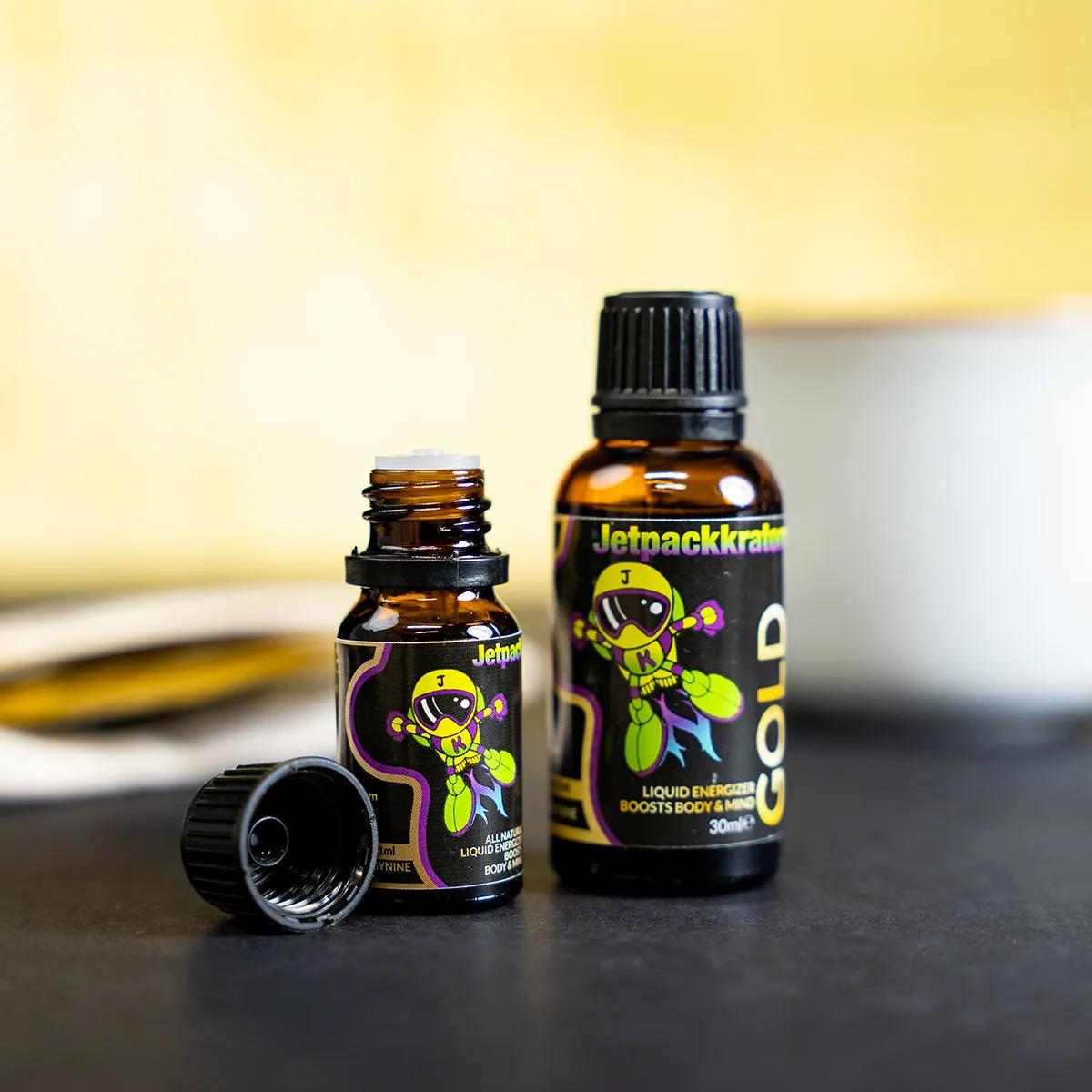 Jetpackkratom GOLD nestemäinen uute - 80mg