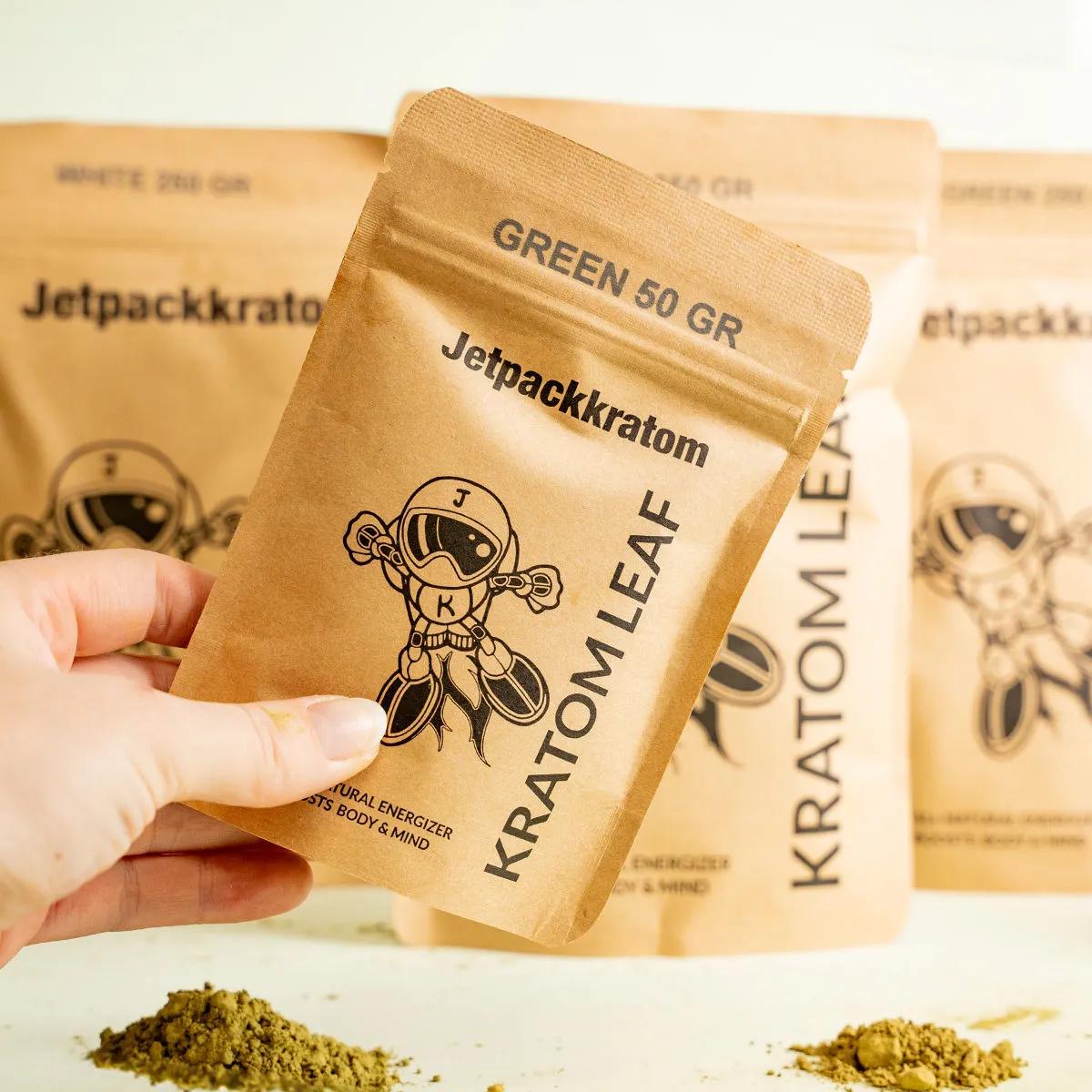 Jetpackkratom Vihreä Kratom -jauhe