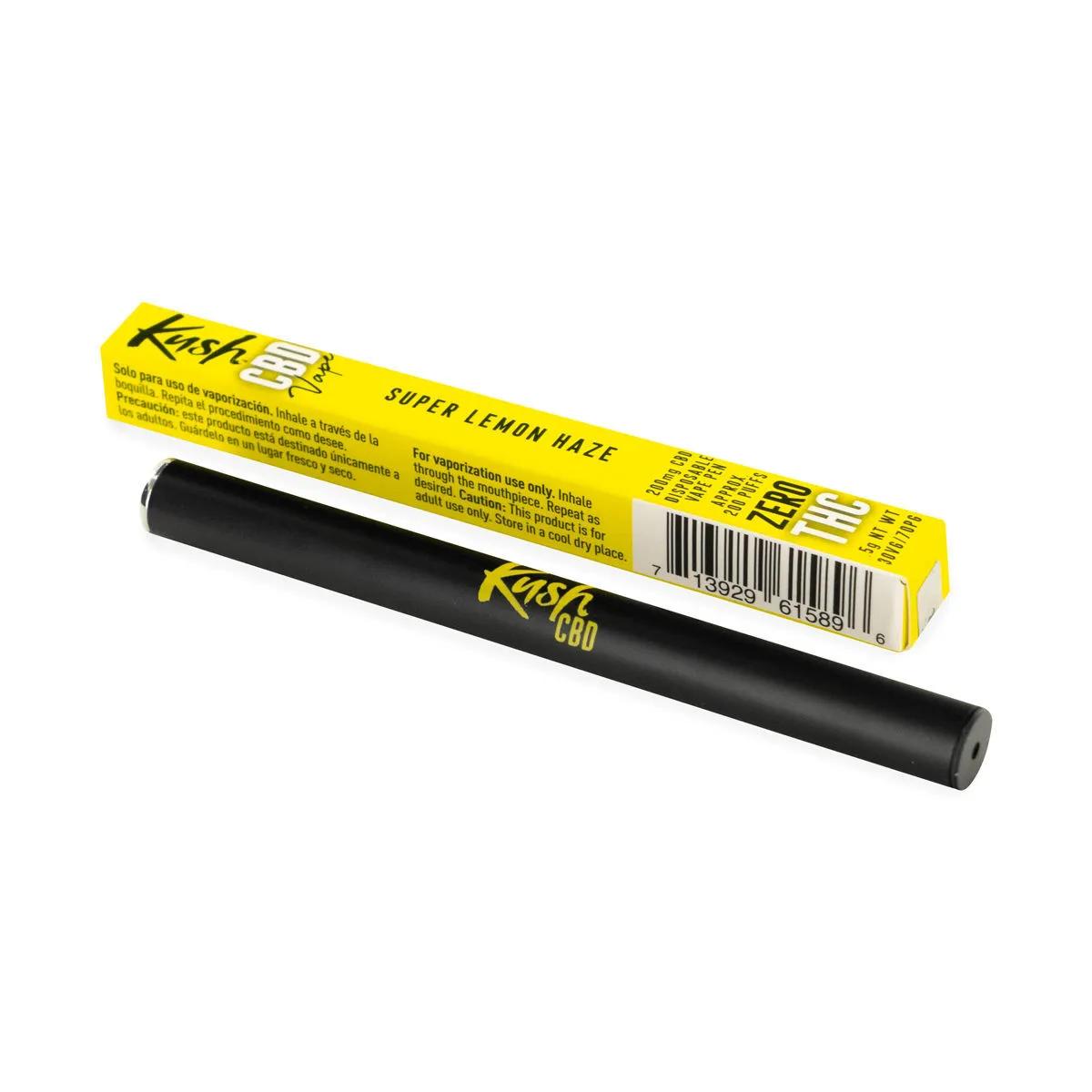 Kush Vape – kertakäyttöinen CBD-höyrystin, 200 mg CBD