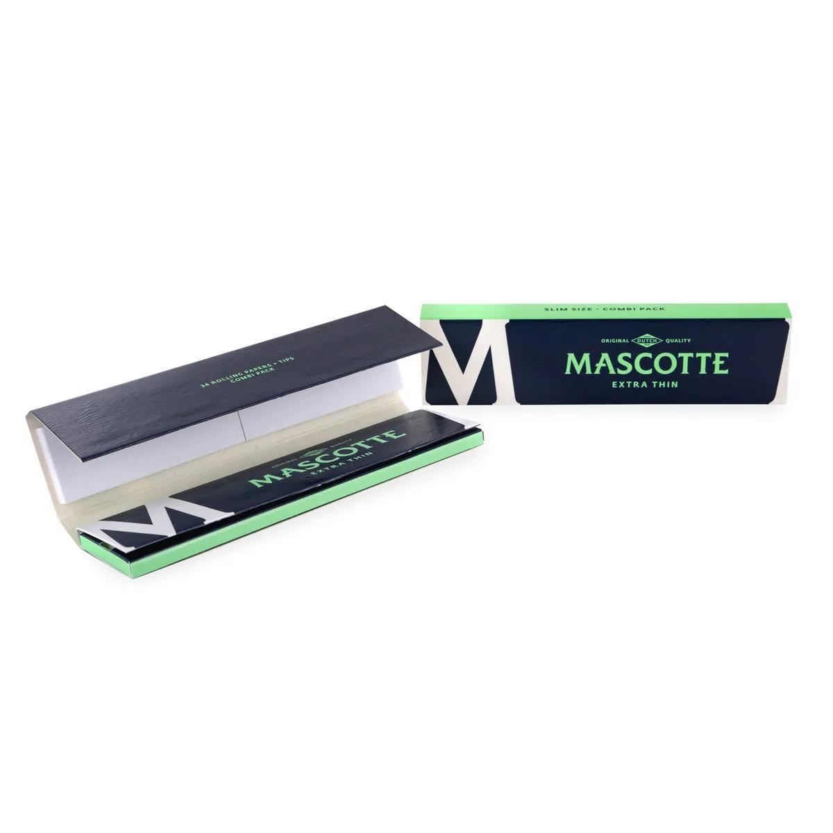 Mascotte Extra Thin Combi Slim Size sätkäpaperit + filtterit