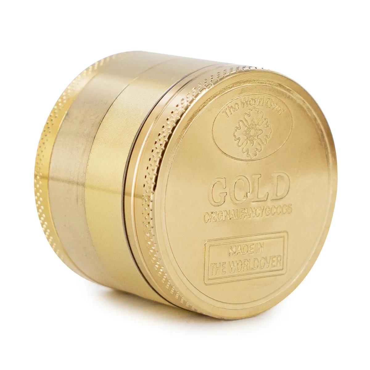 Metallinen jauhinkone 24K Gold