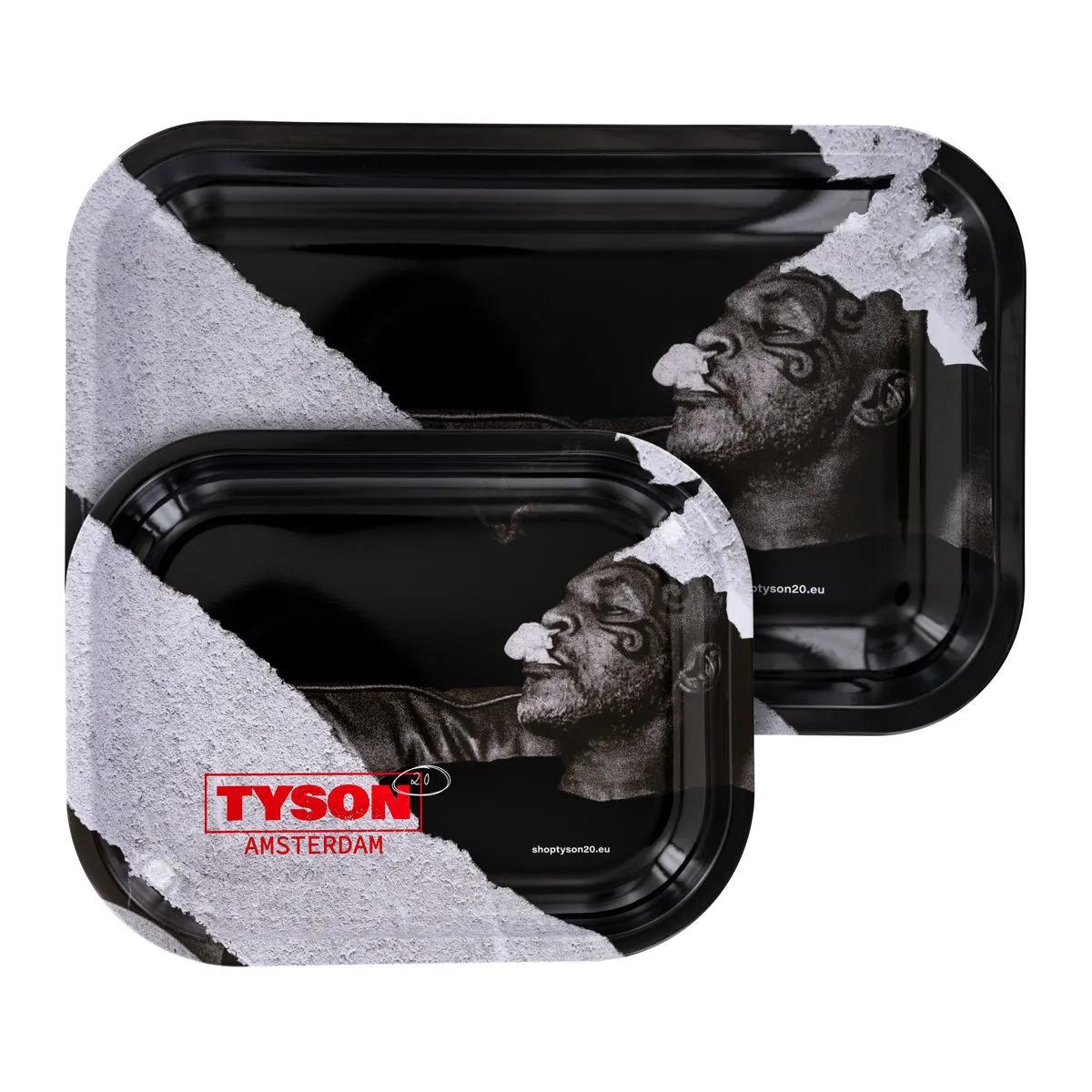 TYSON 2.0 Metallinen kääretarjotin valkoinen "Relaxing Mike"