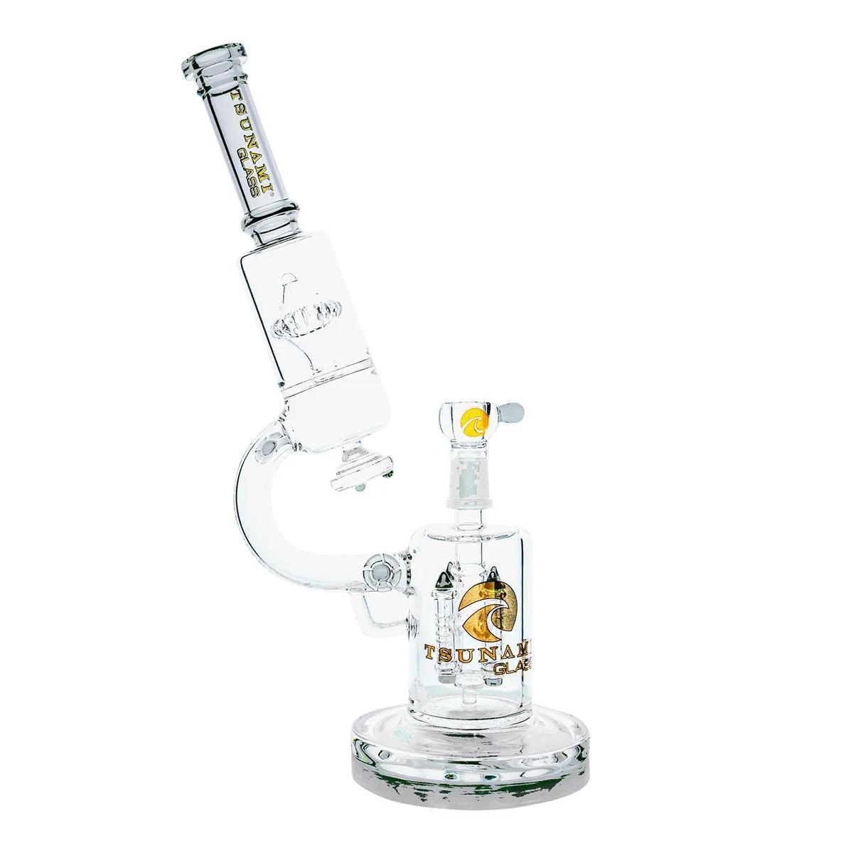 Mikroskooppibongi 14" (Tsunami Glass)