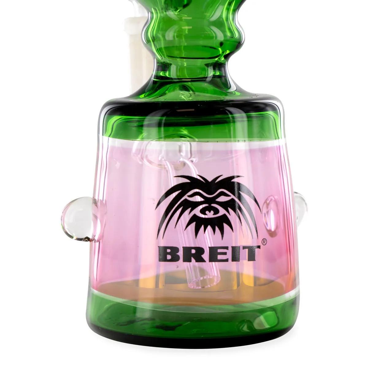 Breit Mini Glass Bong Push Bowl