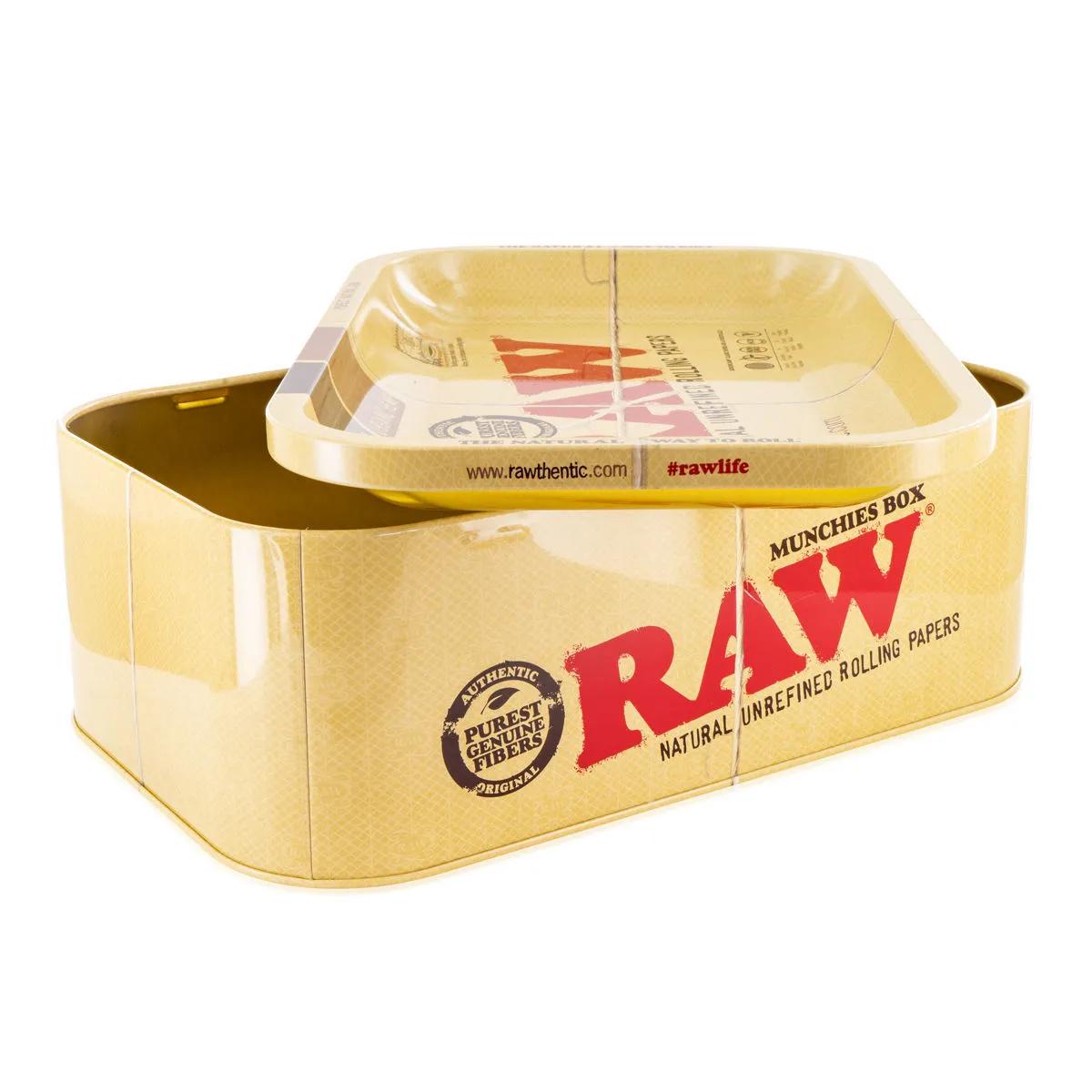 RAW Munchies -säilytyslaatikko ja kääretarjotin