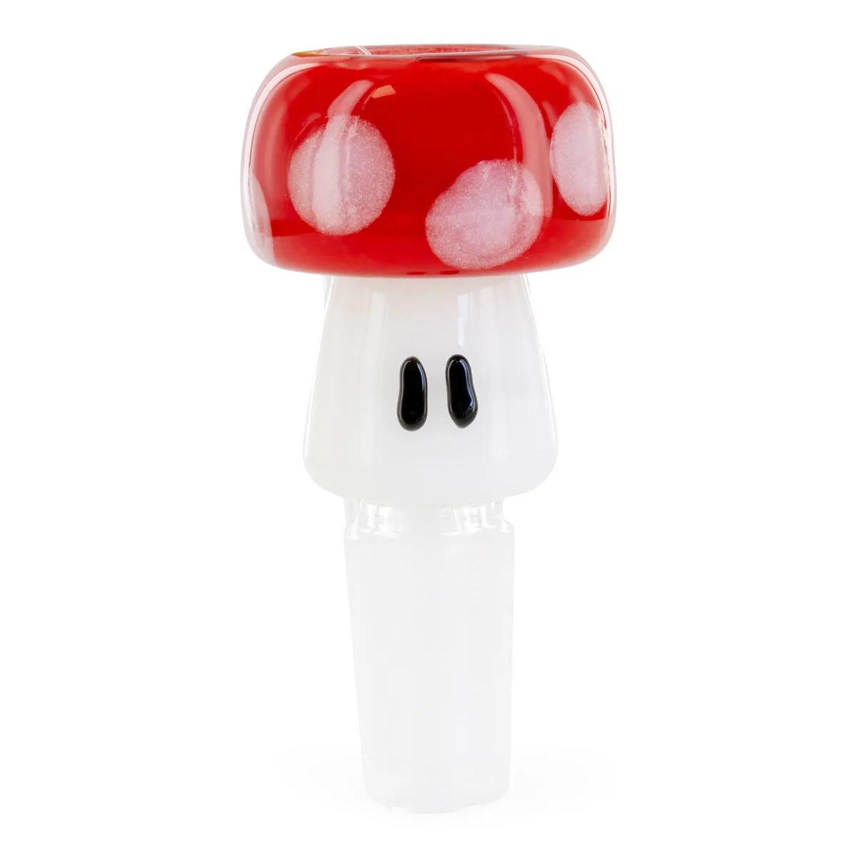 Empire Glassworks Red Mushroom Bowl -kuppi