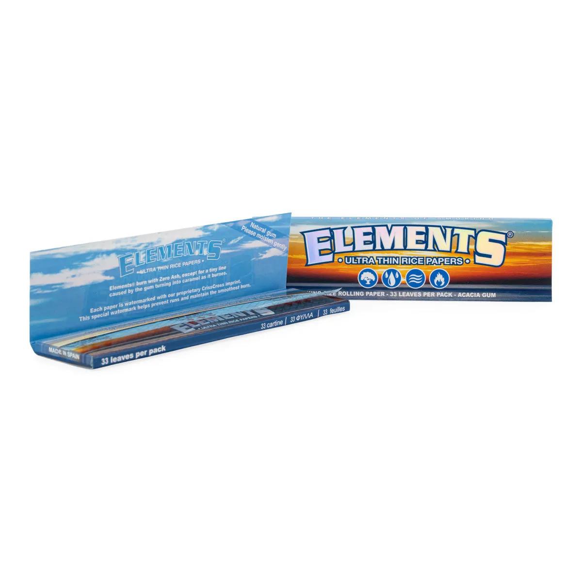 Elements King Size -sätkäpaperit