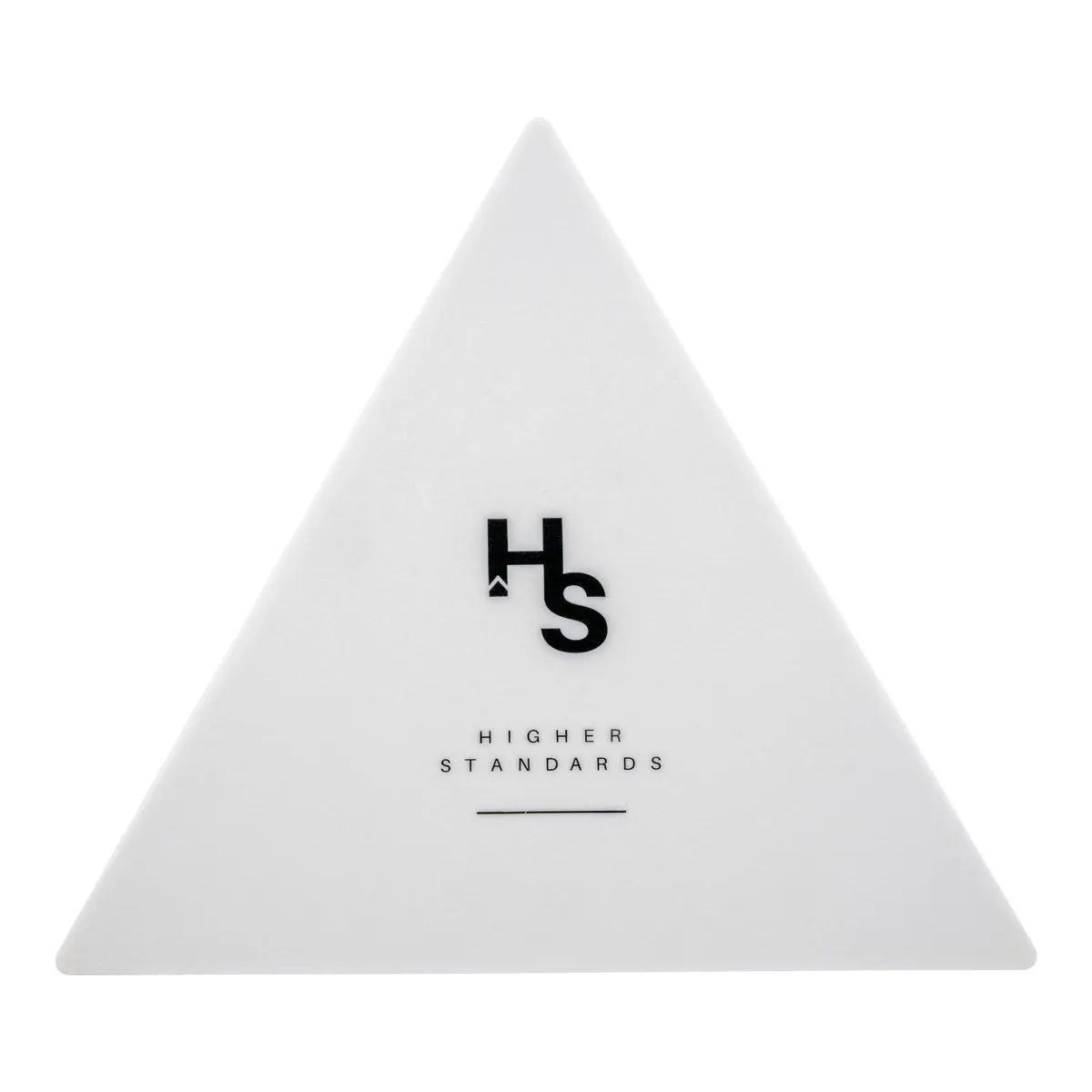 Higher Standards Triangle kolmiomainen silikonimatto konsentraateille, valkoinen