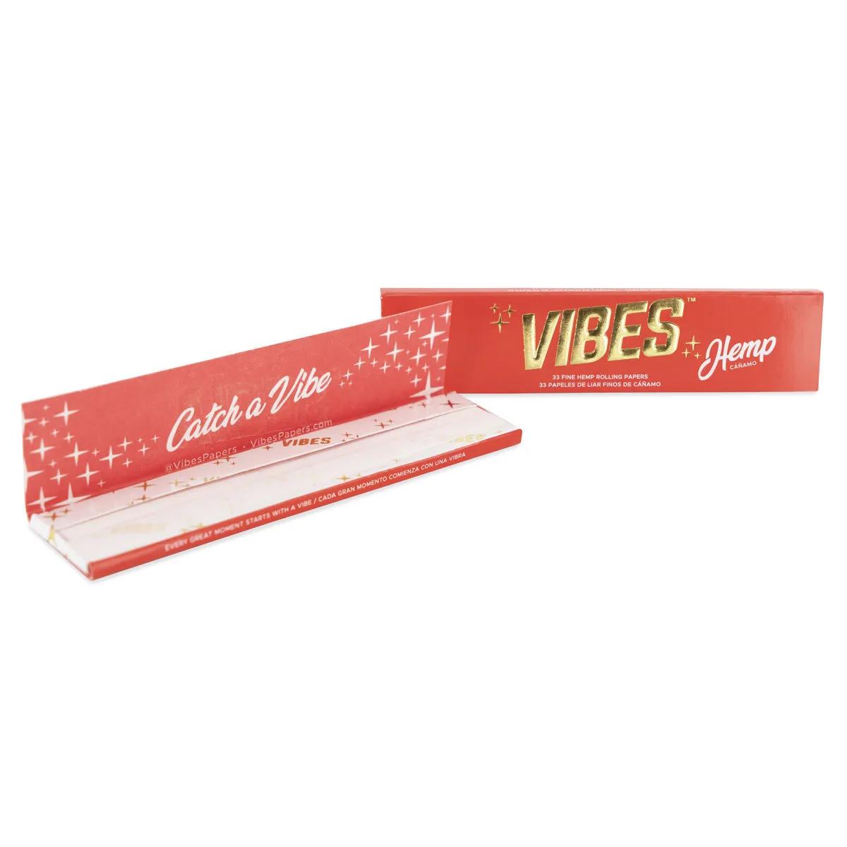 Vibes Hamppu-sätkäpaperit King Size Slim