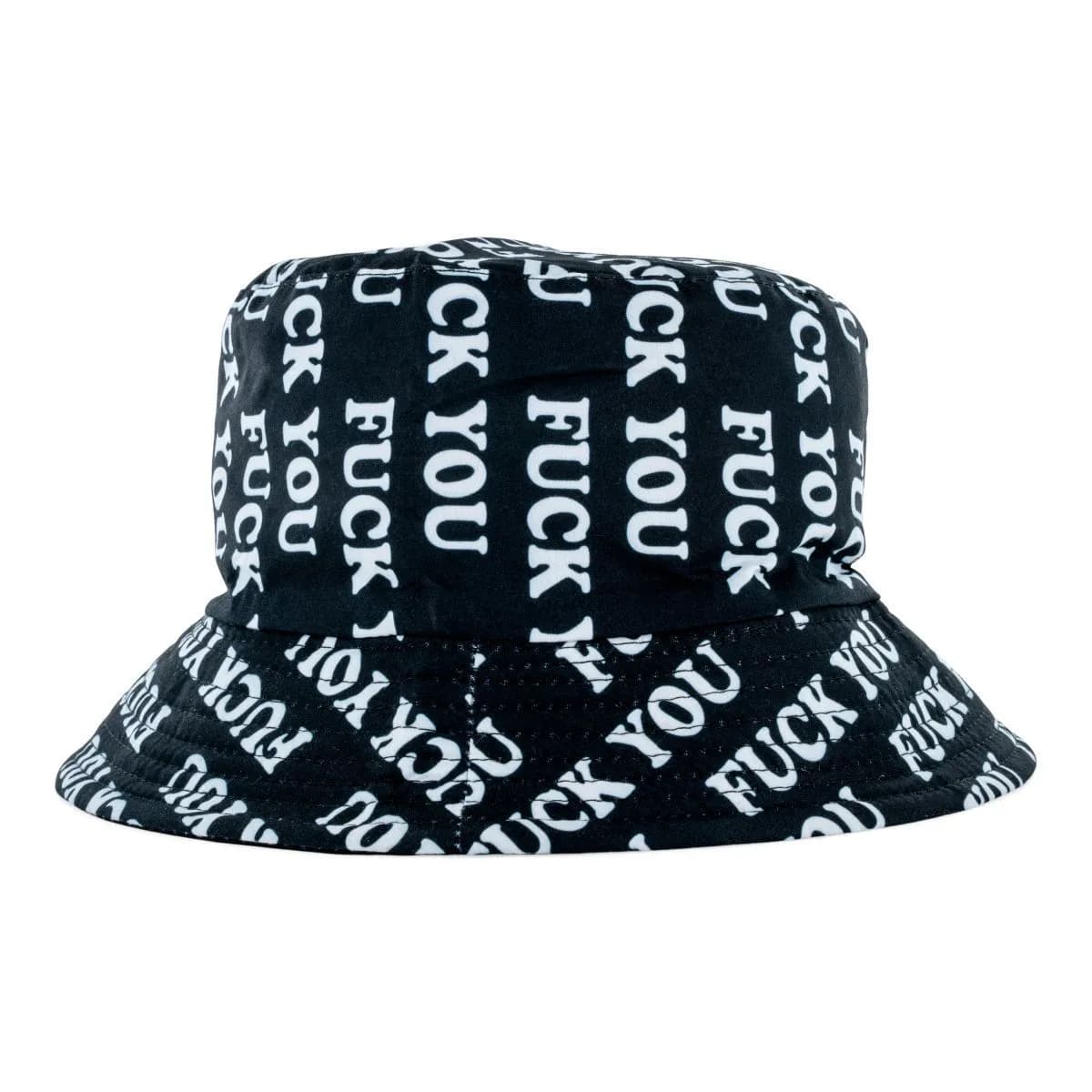Bucket Hat Fuck You -kalastajahattu