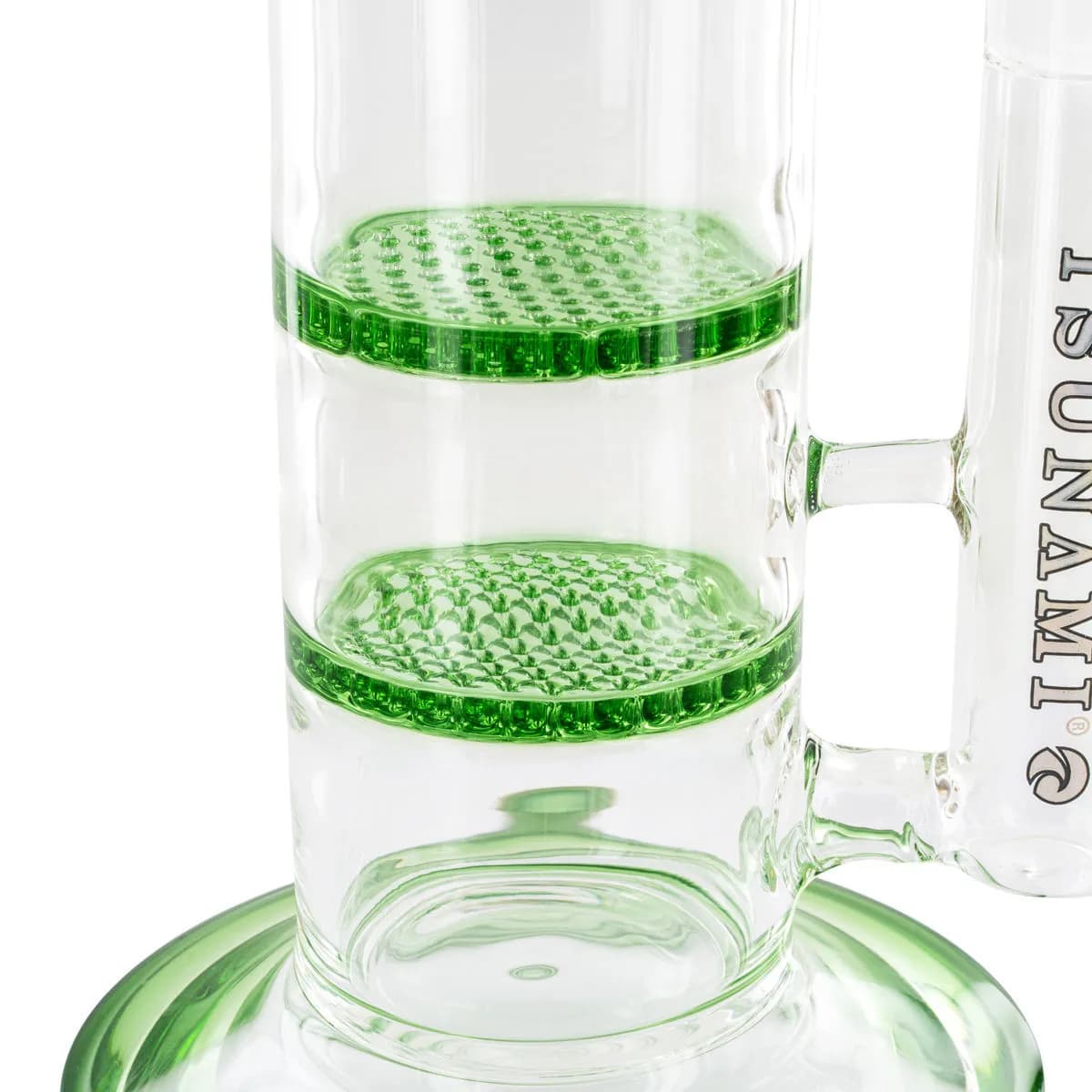 Double Honeycomb Dab Rig 15" (Tsunami Glass)