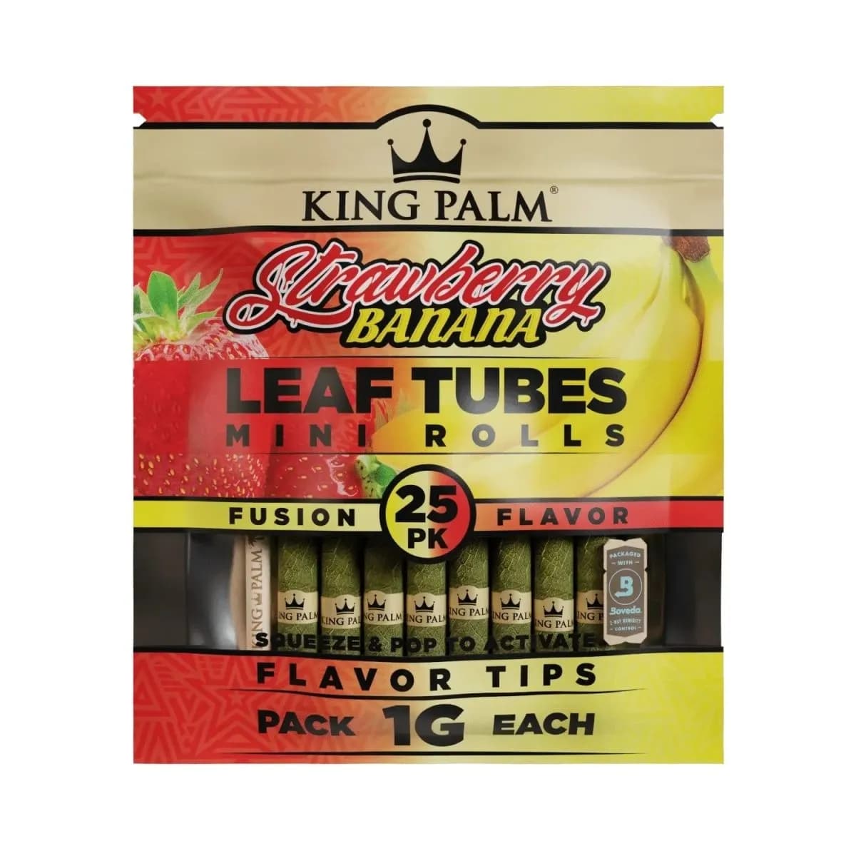 King Palm Fusion Flavour Leaf 25 kpl palmunlehtikääreet