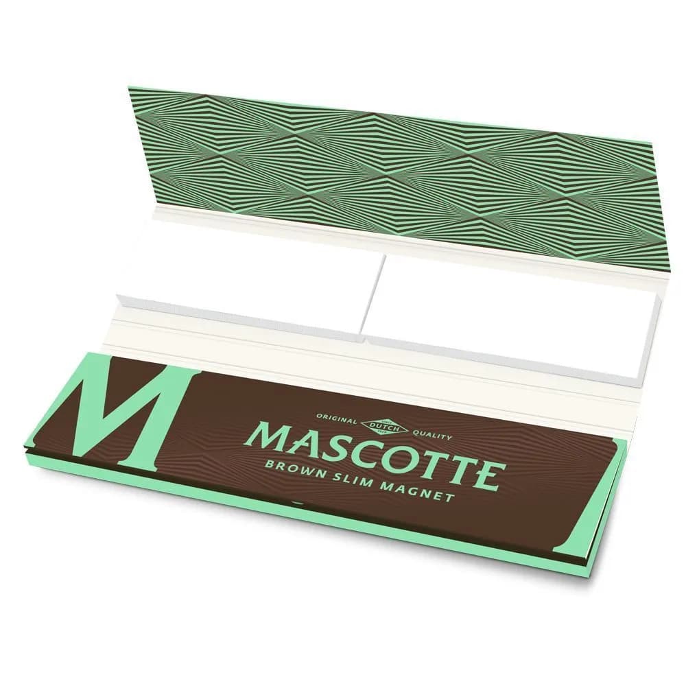 Mascotte Brown Slim -sätkäpaperit + repäistävät filtterit