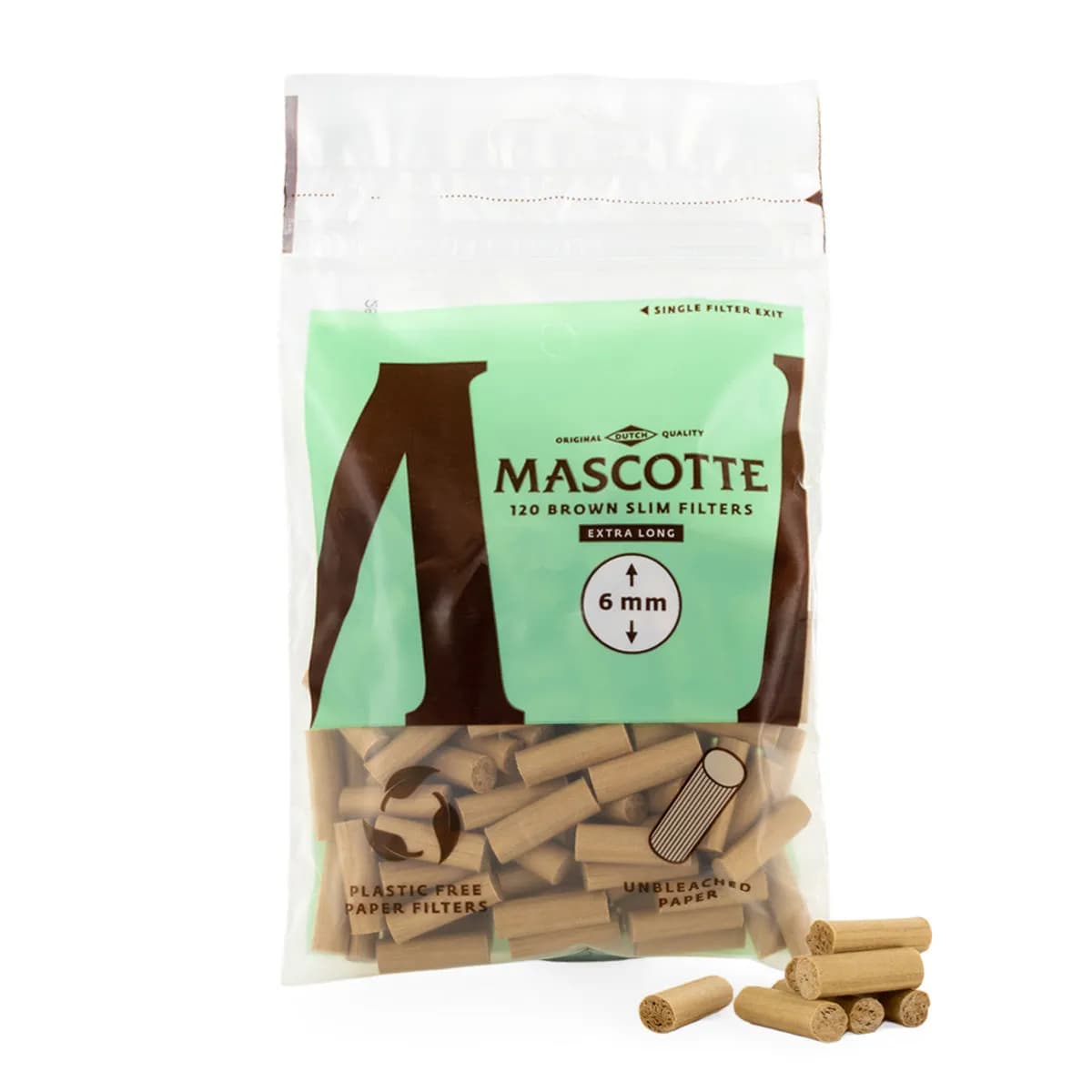 Mascotte Brown XL Slim -paperisuodattimet