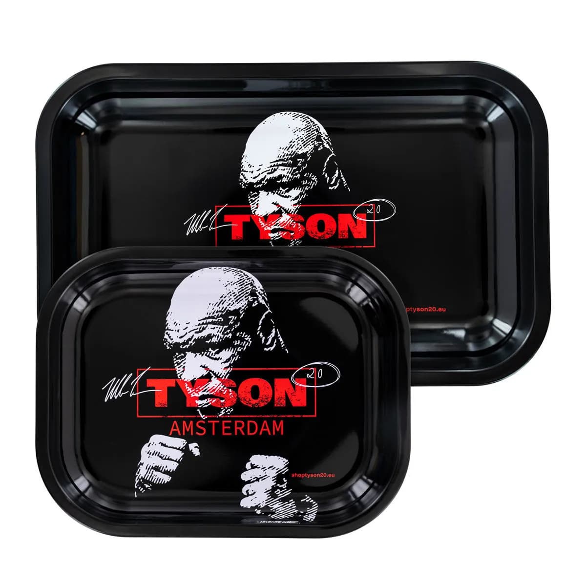 Tyson 2.0 Metallinen kääretarjotin musta "Boxing Mike"