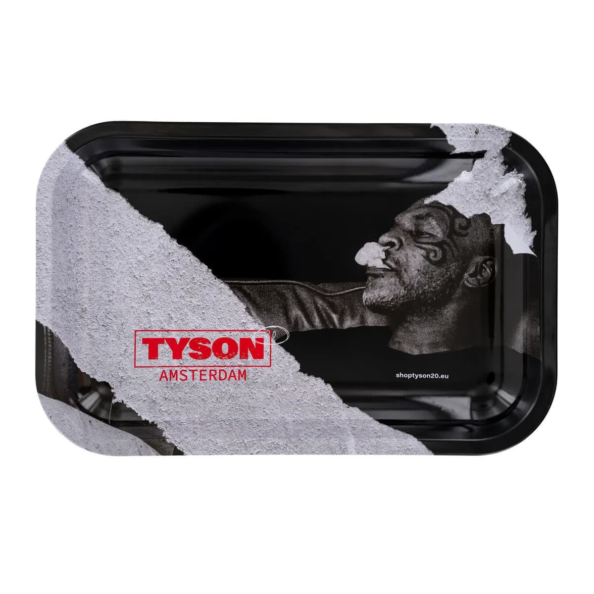 TYSON 2.0 Metallinen kääretarjotin valkoinen "Relaxing Mike"