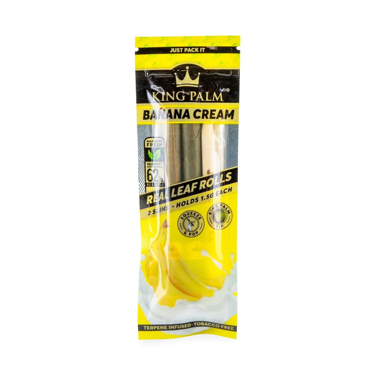 King Palm Natural Pre-Rolled Cones Slim esirullatut kartiot