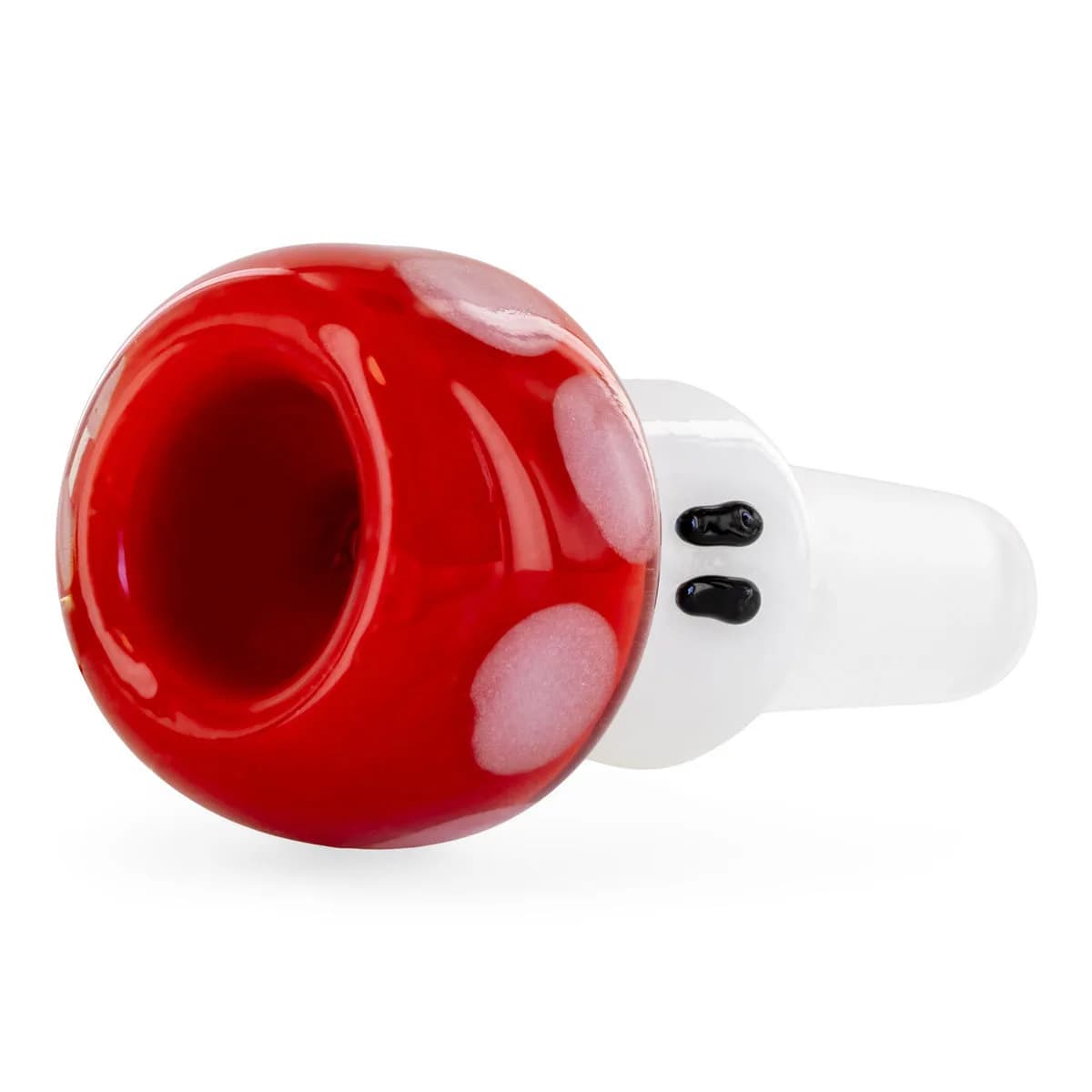 Empire Glassworks Red Mushroom Bowl -kuppi