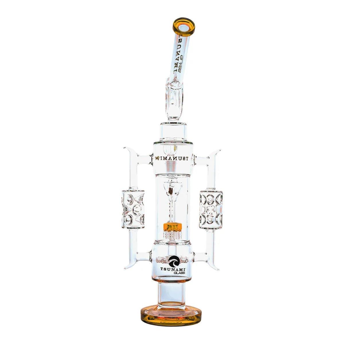 Sprinkler Shower Head Recycler -bongi 20" (Tsunami Glass)