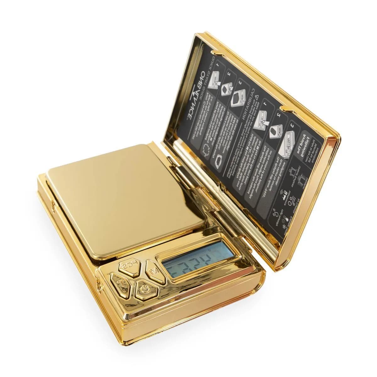 The Shine Chrome Gold mini-vaaka - 100 × 0,01 g