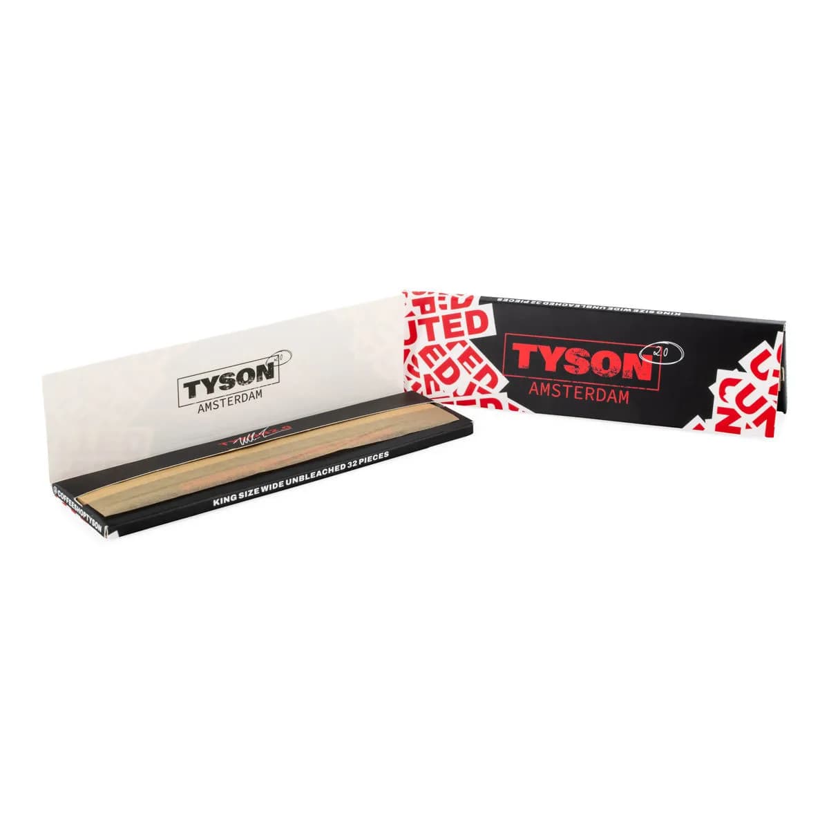 Tyson 2.0 valkaisemattomat sätkäpaperit King Size Wide