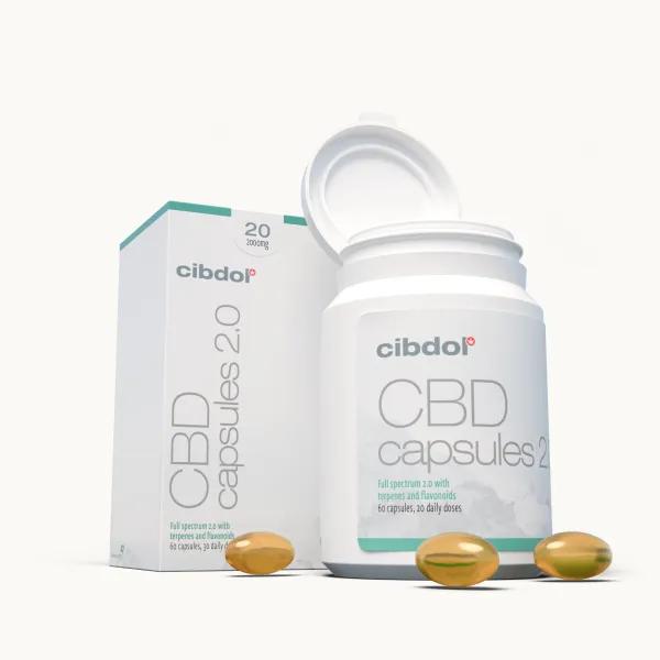 CBD-kapselit 20 %