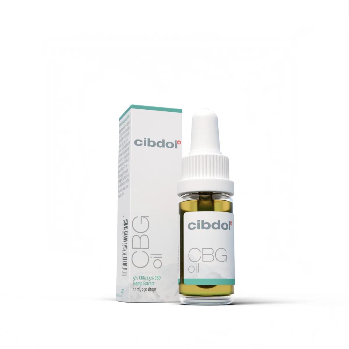 CBG-öljy 5 % + CBD 2,5 %
