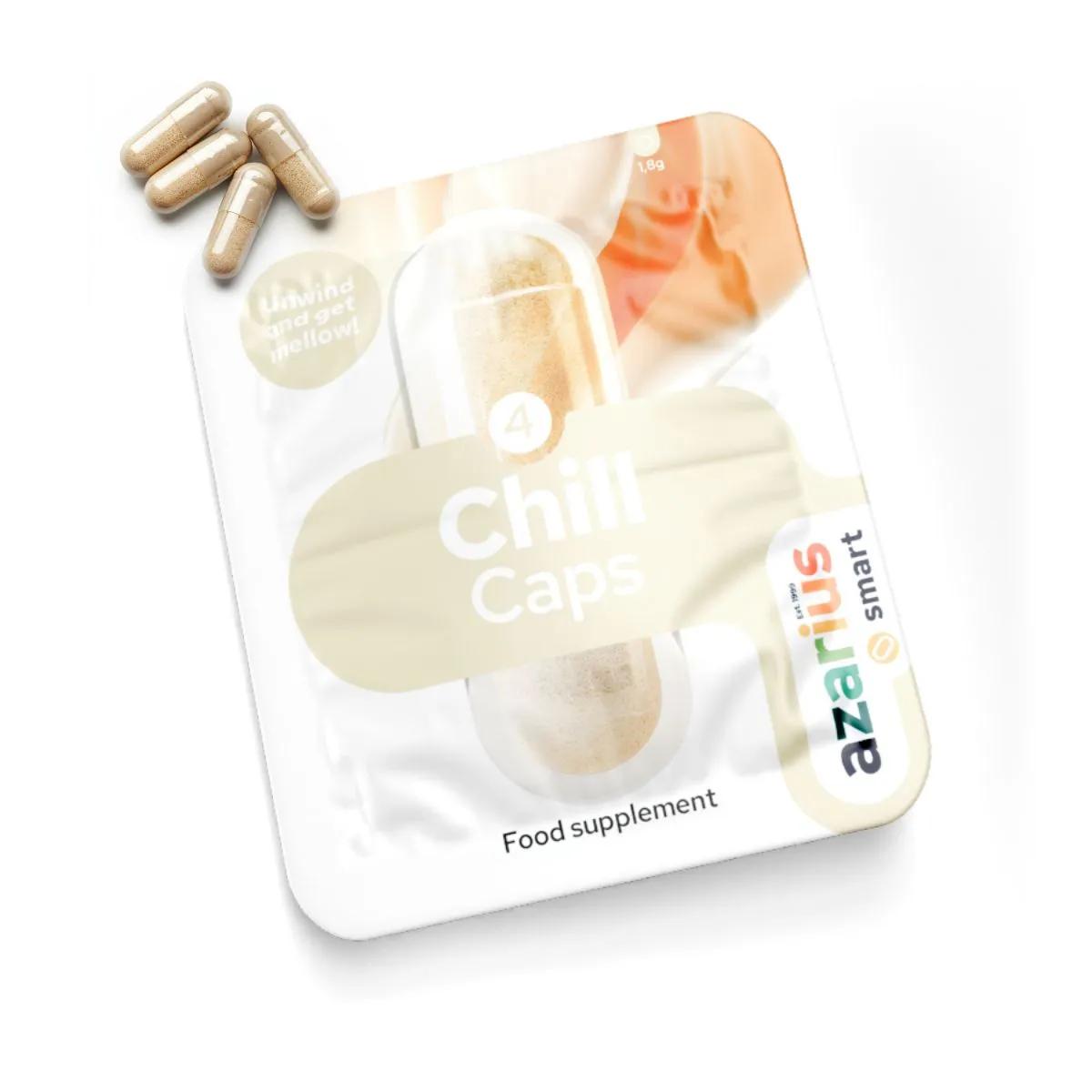 Chill Caps rentoutumiskapselit