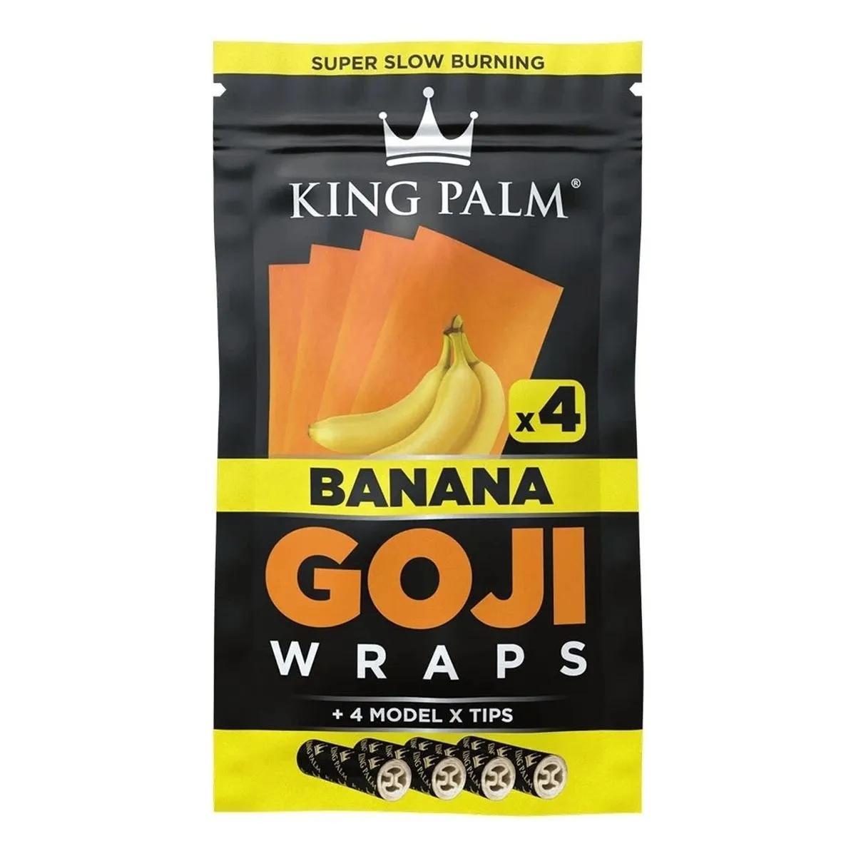 Goji-kääreet ja suodatinkärjet 4 kpl (King Palm)