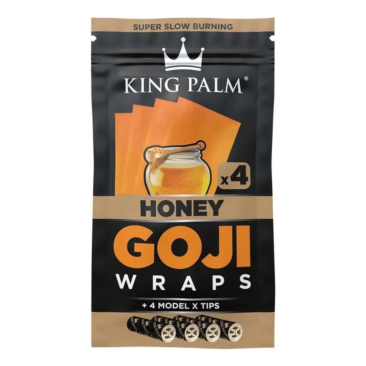 Goji-kääreet ja suodatinkärjet 4 kpl (King Palm)