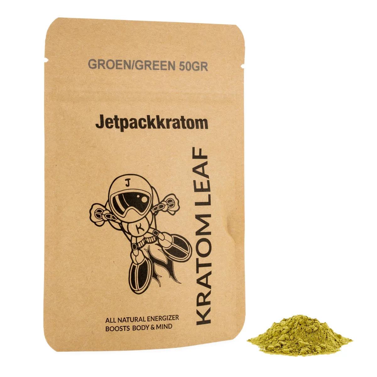 Jetpackkratom Vihreä Kratom -jauhe