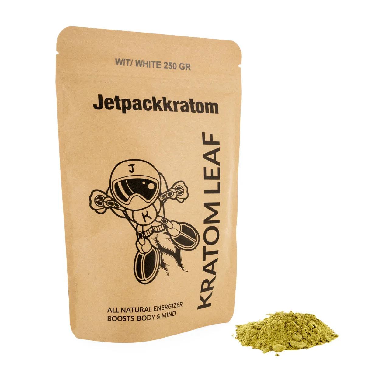Jetpackkratom Kratom valkoinen jauhe