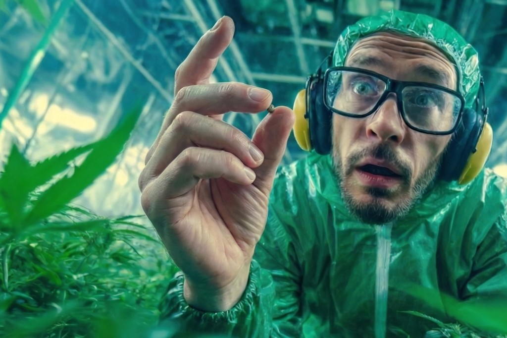 Kannabiksen siemeniä
