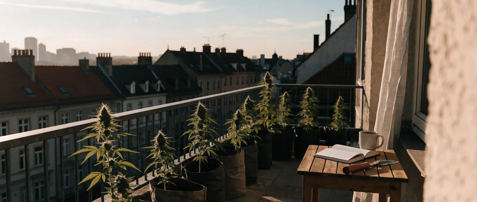 Parvekkeelle sopivat kannabislajikkeet — 8 vertailussa