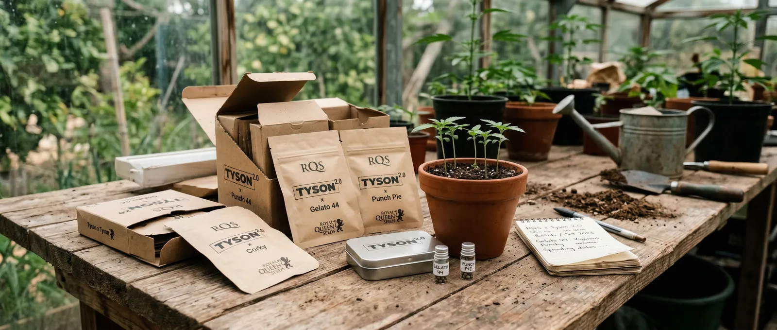AZARIUS · The Tyson 2.0 x RQS Strains — What's in the Collection