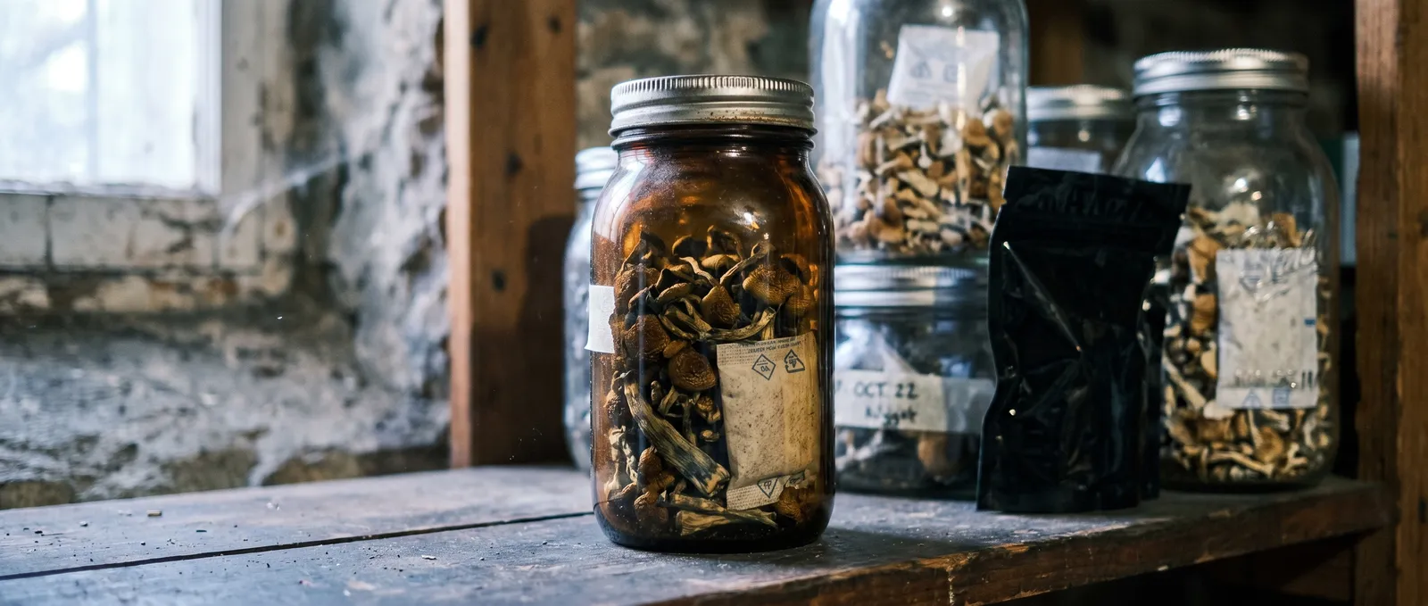 AZARIUS · Why dried mushrooms degrade in the first place